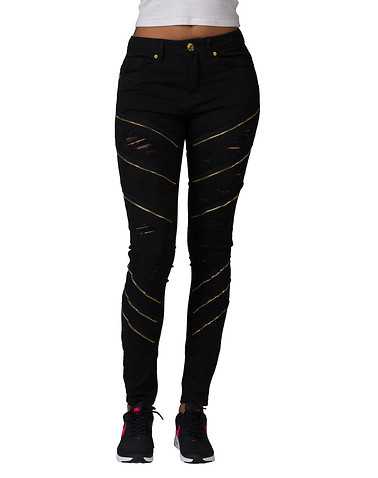 ESSENTIALS WOMENS Black Clothing / Bottoms