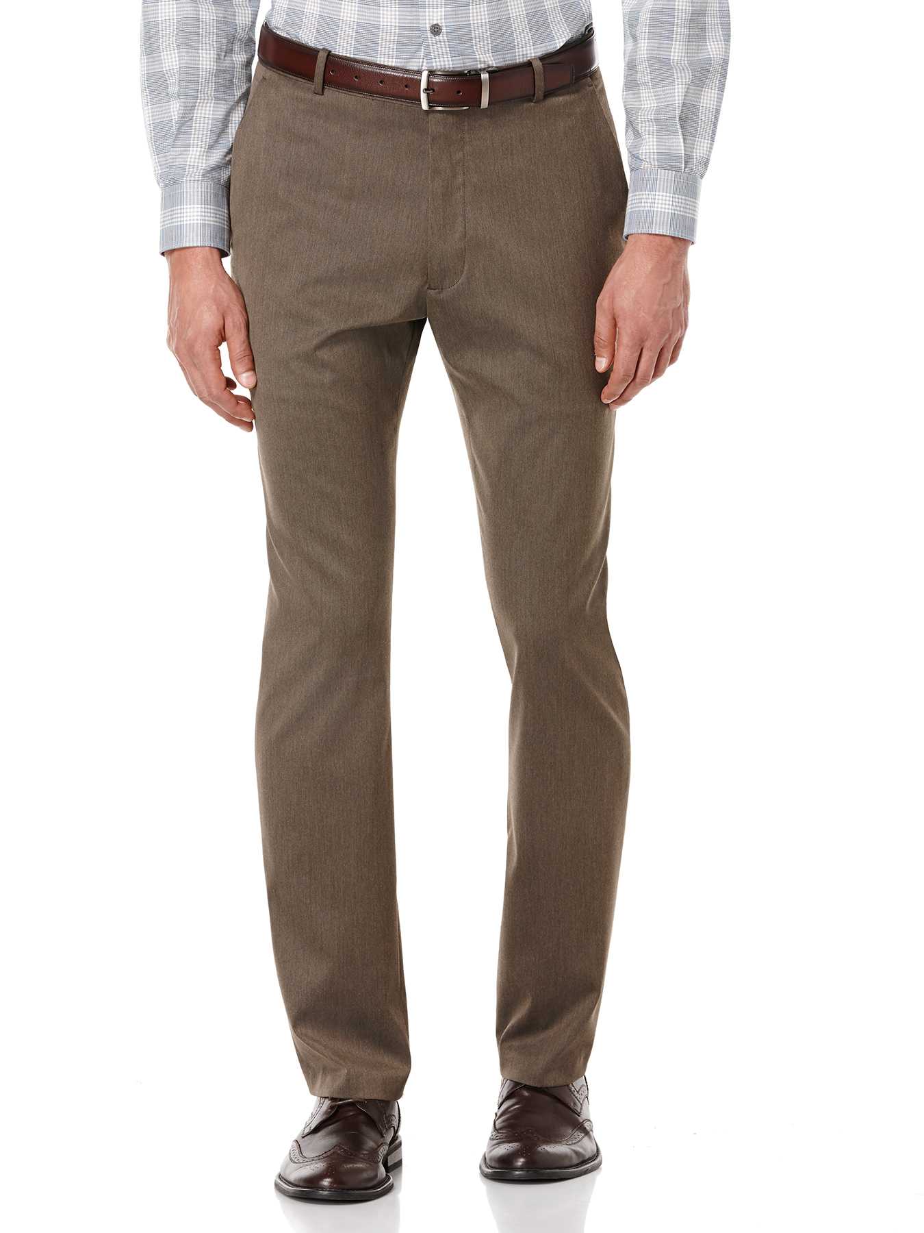 Perry Ellis Slim Fit Textured Portfolio Dress Pant