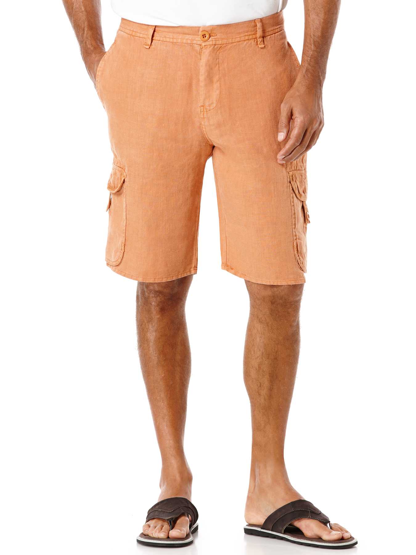 Cubavera 100% Linen Cargo Short