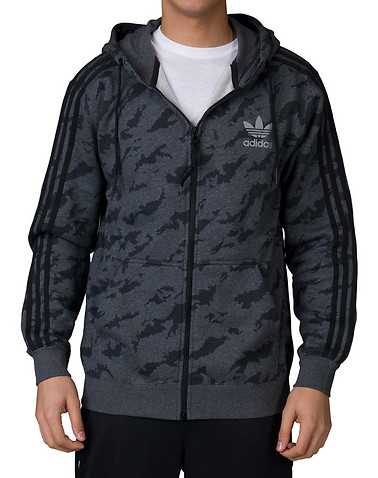 adidas MENS Dark Grey Clothing / Sweatshirts L