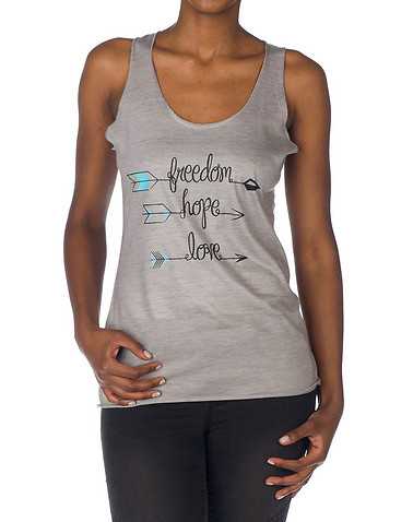 ESSENTIALS WOMENS Grey Clothing / Tank Tops L