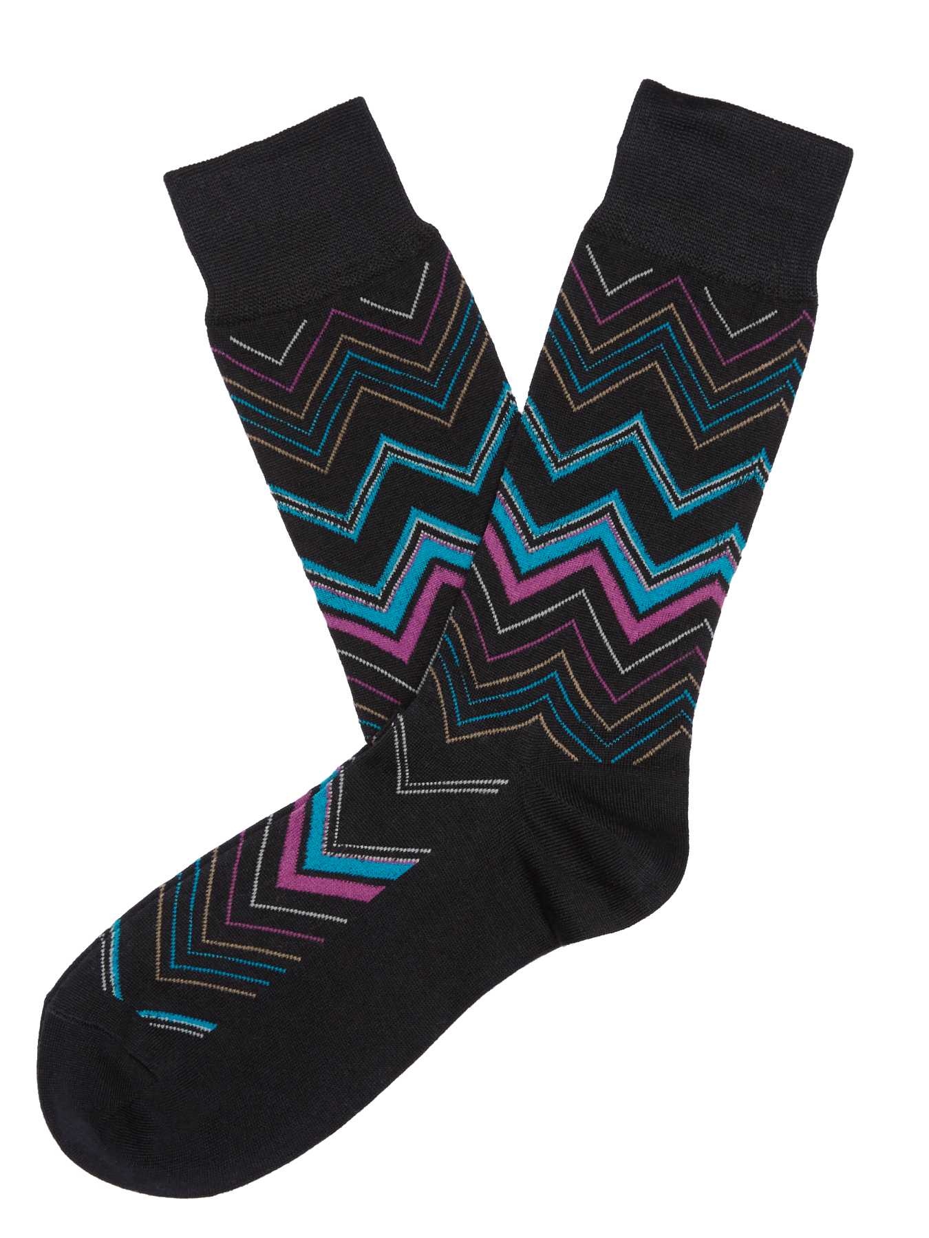Perry Ellis Rhythm Chevron Sock
