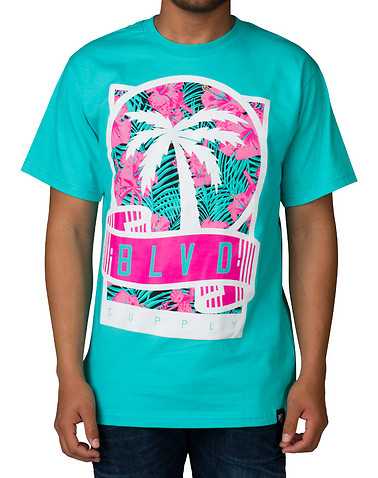 BLVD SUPPLY MENS Medium Green Clothing / Tops S