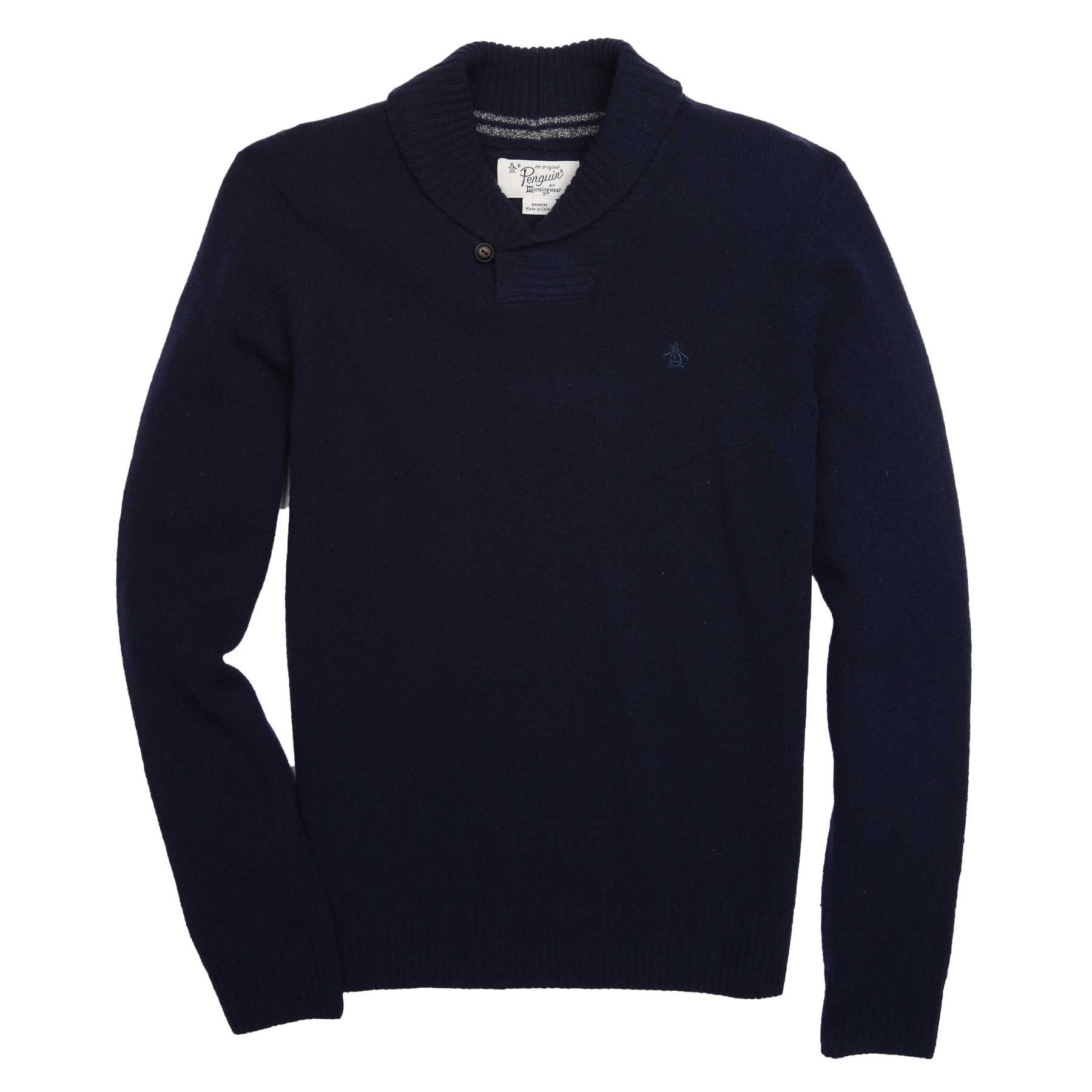 Original Penguin PULL OVER SHAWL SWEATER