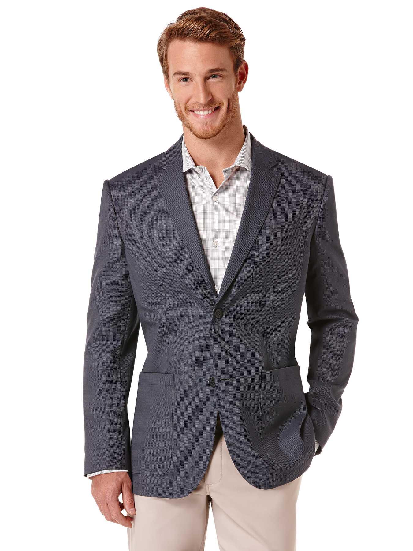 Perry Ellis Birdseye Sport Coat