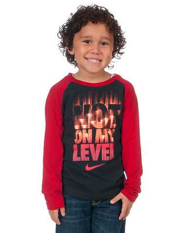 NIKE BOYS Black Clothing / Tops XL / 7