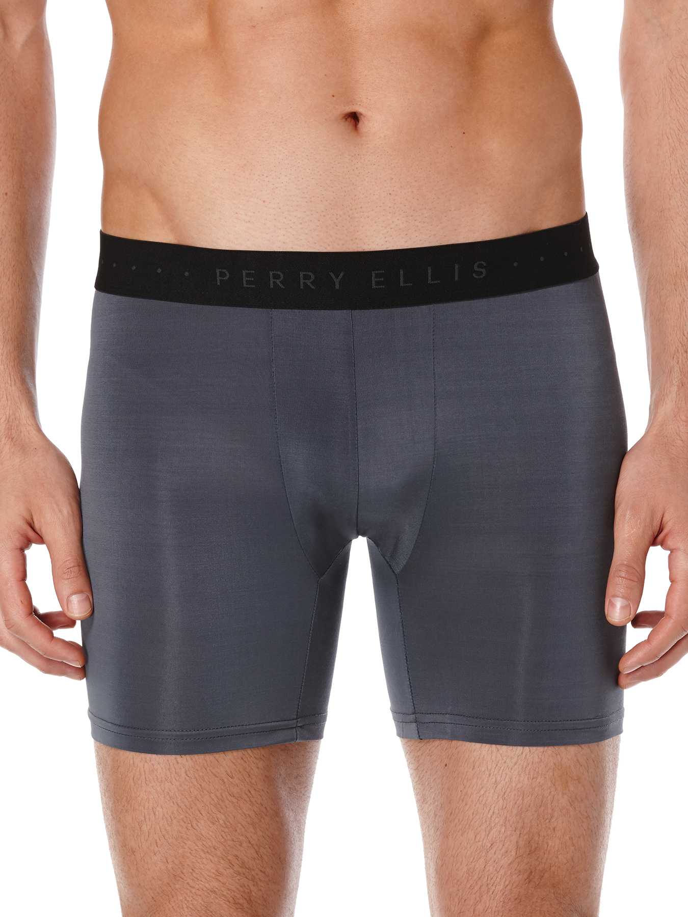 Perry Ellis Solid Luxe Boxer Brief