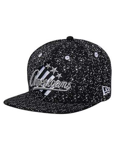 NEW ERA MENS Black Accessories / Caps Snapback One Size