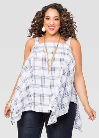 Plaid Swing Tank