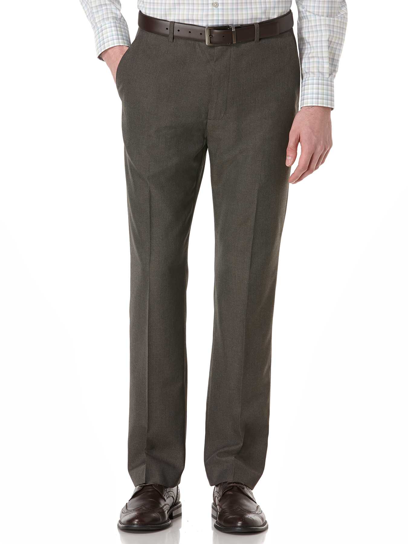 Perry Ellis Big and Tall Corded Twill Stripe Suit Pant