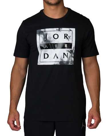 JORDAN MENS Black Clothing / Tops
