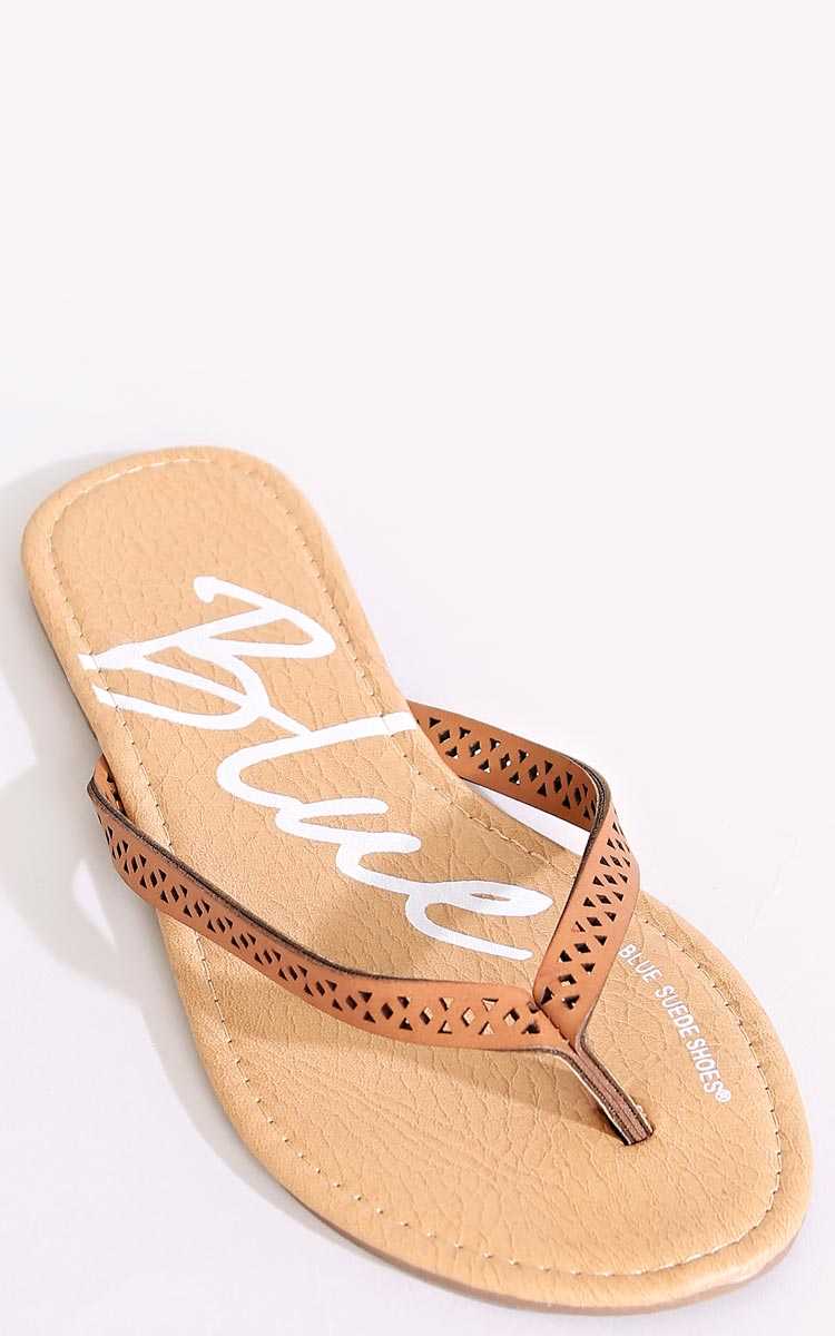 Balboa Park Flip Flops - Cognac in Size by Styles For Less