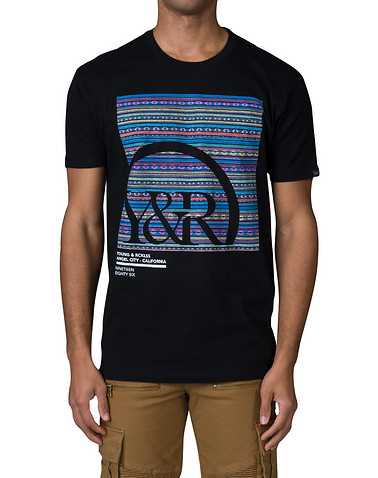 YOUNG AND RECKLESSENS Black Clothing / Tops