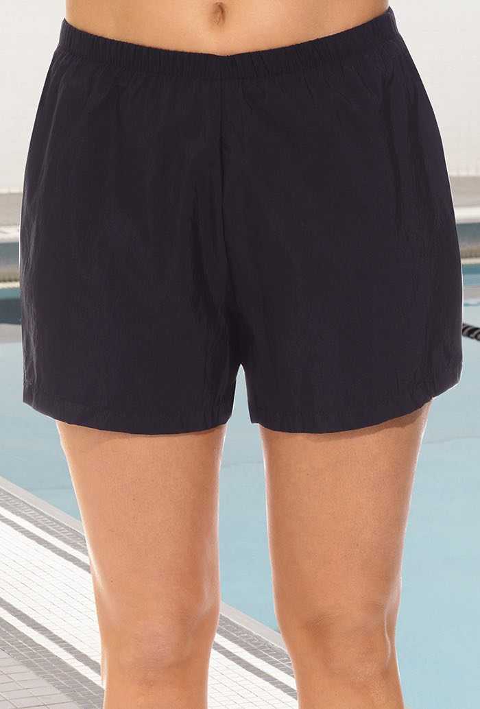 Chlorine Resistant Black Nylon Short