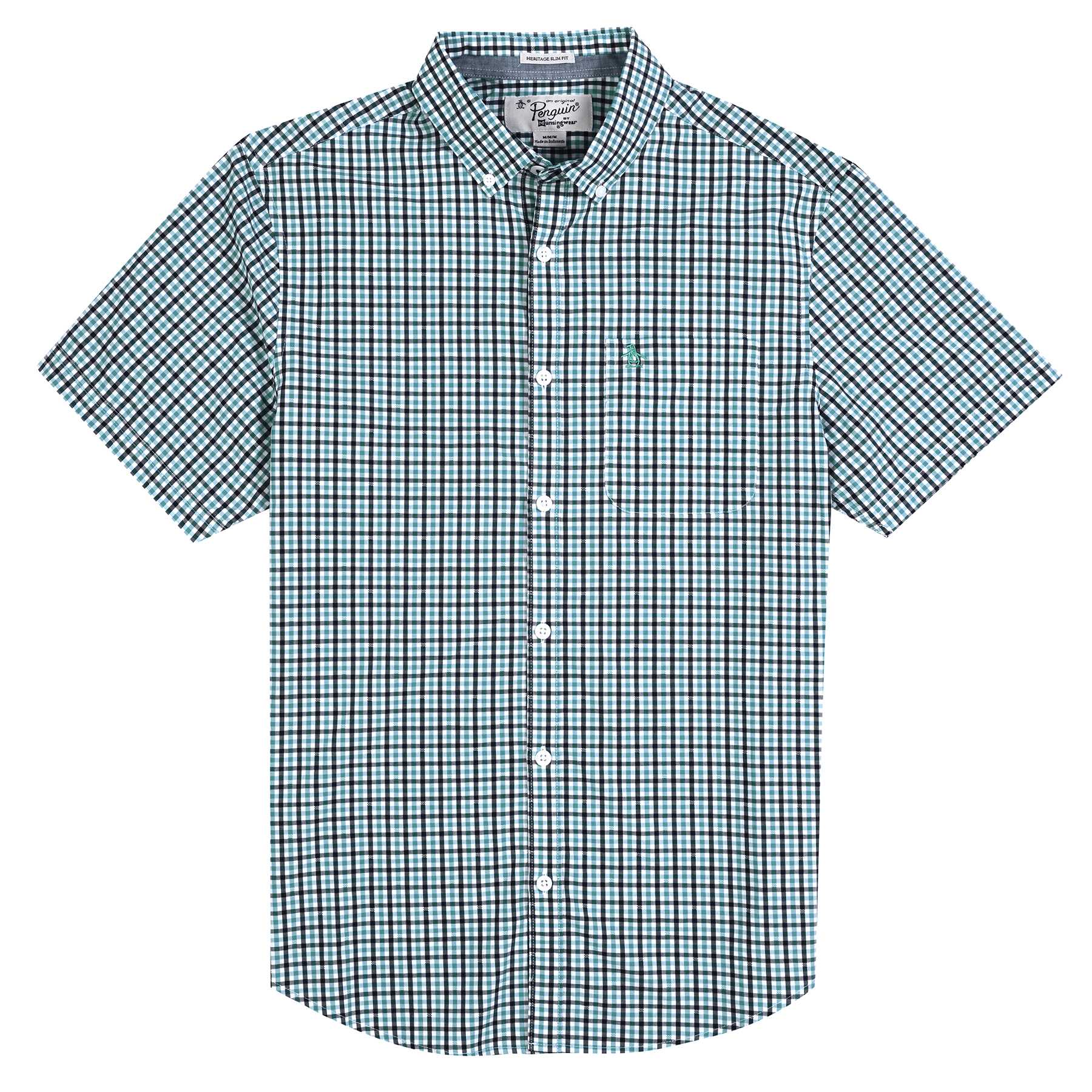 Original Penguin TRICOLOR GINGHAM SHIRT