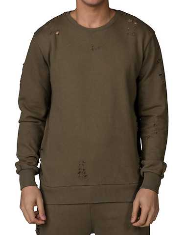 CRIMINAL DAMAGE MENS Green Clothing / Sweatshirts S