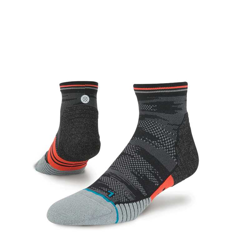 Stance Uncommon BLK M FUSION RUN Socks