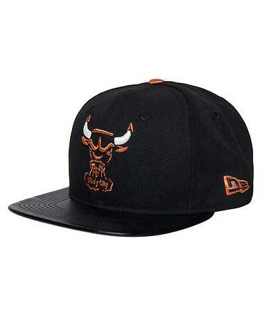 NEW ERA MENS Black Accessories / Caps Snapback One Size