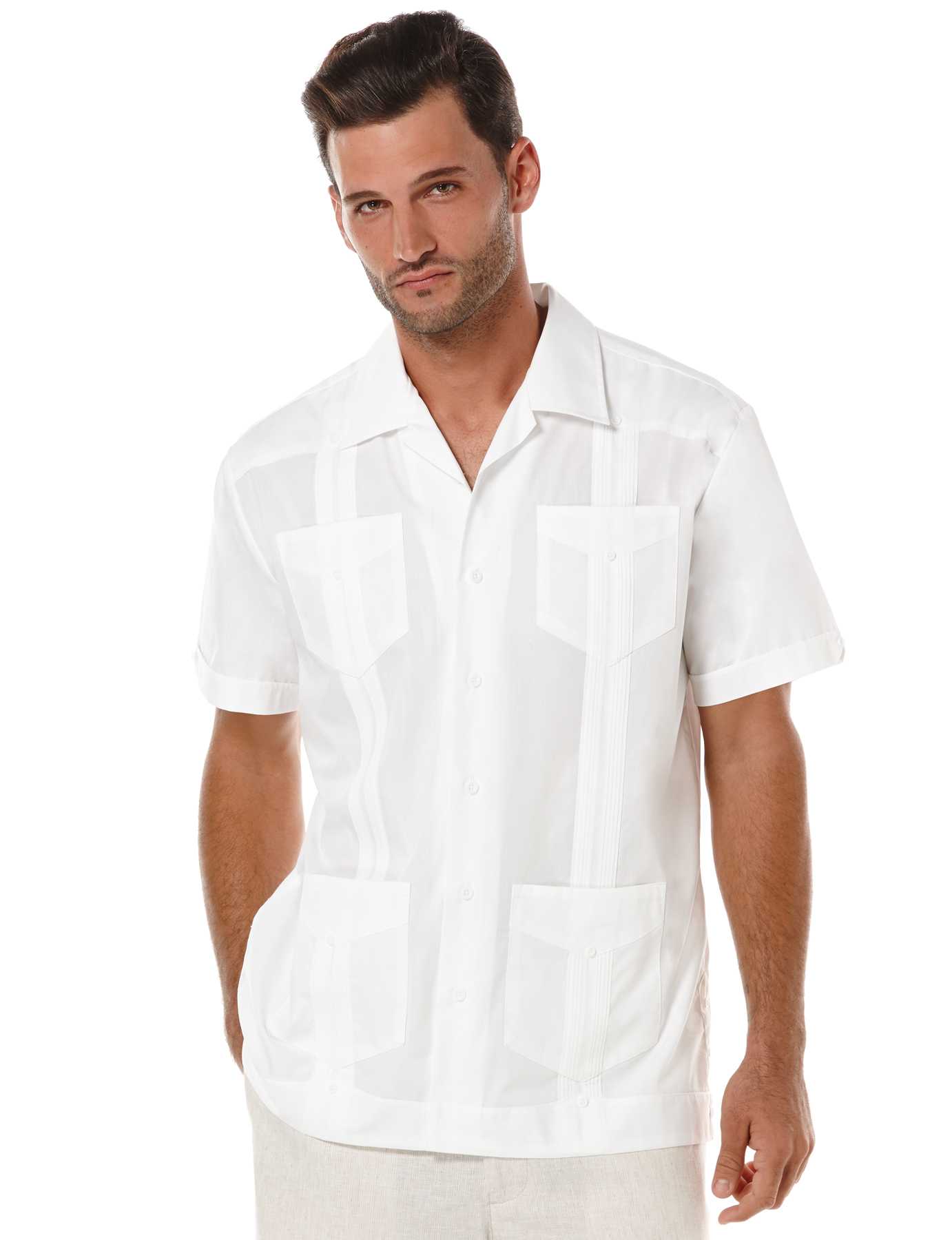 Cubavera Cotton Short Sleeve Guayabera