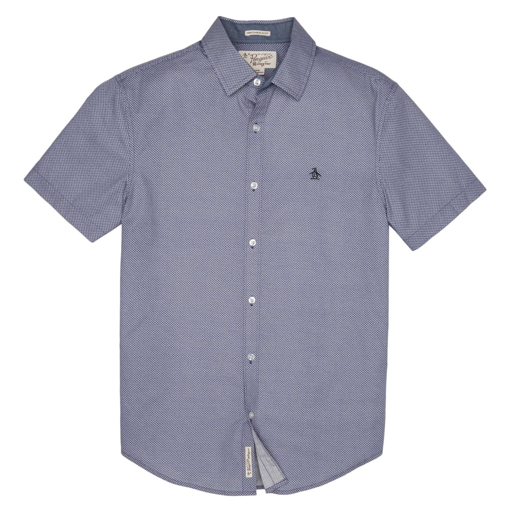 Original Penguin MICRO PRINT SHIRT