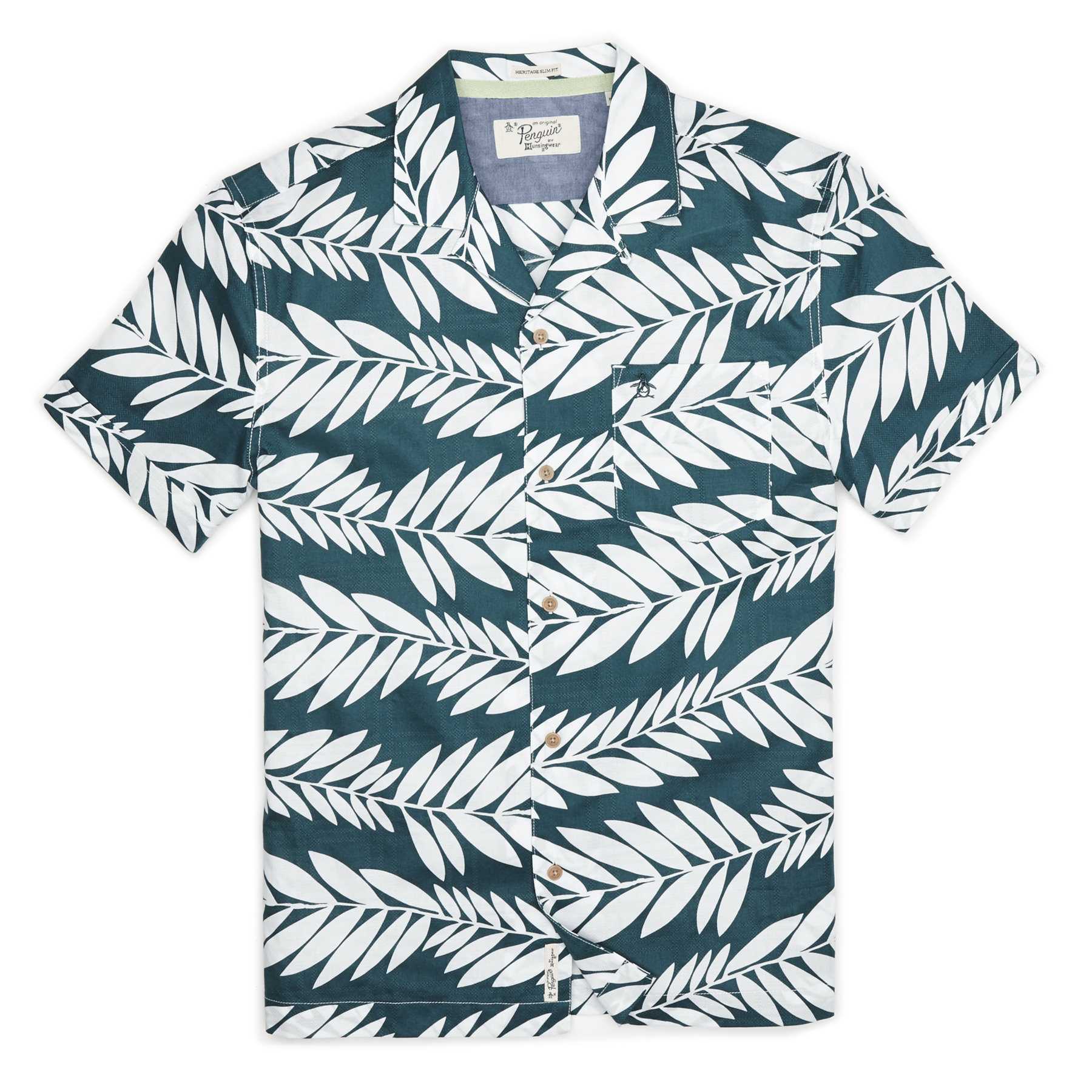 Original Penguin PRINTED DOBBY CABANA SHIRT