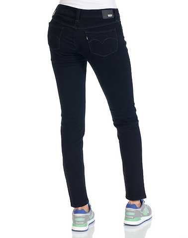 LEVIS WOMENS Black Clothing / Jeans