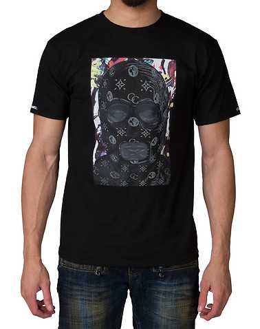 CROOKS AND CASTLES MENS Black Clothing / Tops L