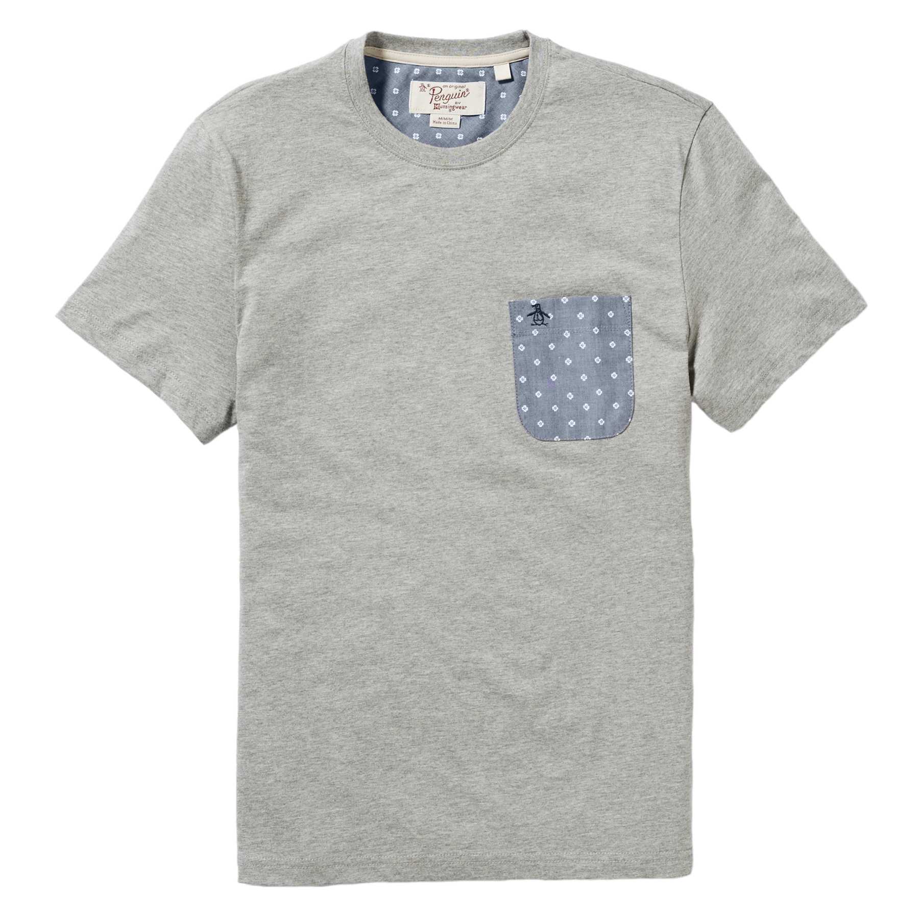 Original Penguin MINI PRINT OXFORD POCKET TEE