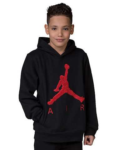 JORDAN BOYS Black Clothing / Pullover Hoodies M