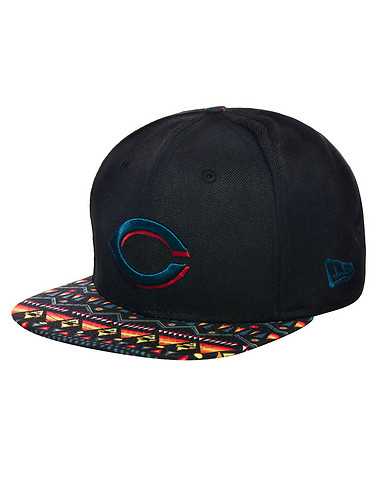 NEW ERA MENS Black Accessories / Caps Snapback One Size