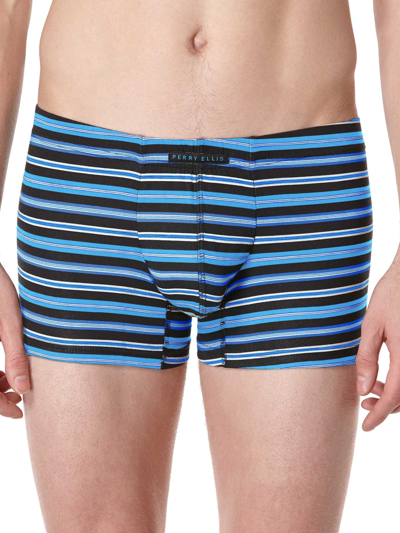Perry Ellis 3 Pack Stretch Stripe Boxer Brief