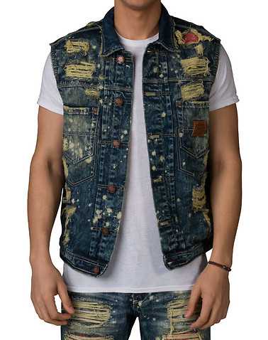 HERITAGE MENS Blue Clothing / Outerwear