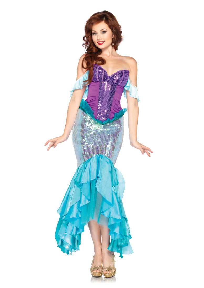 Purple Aqua Deluxe Ariel Hasbro Costume