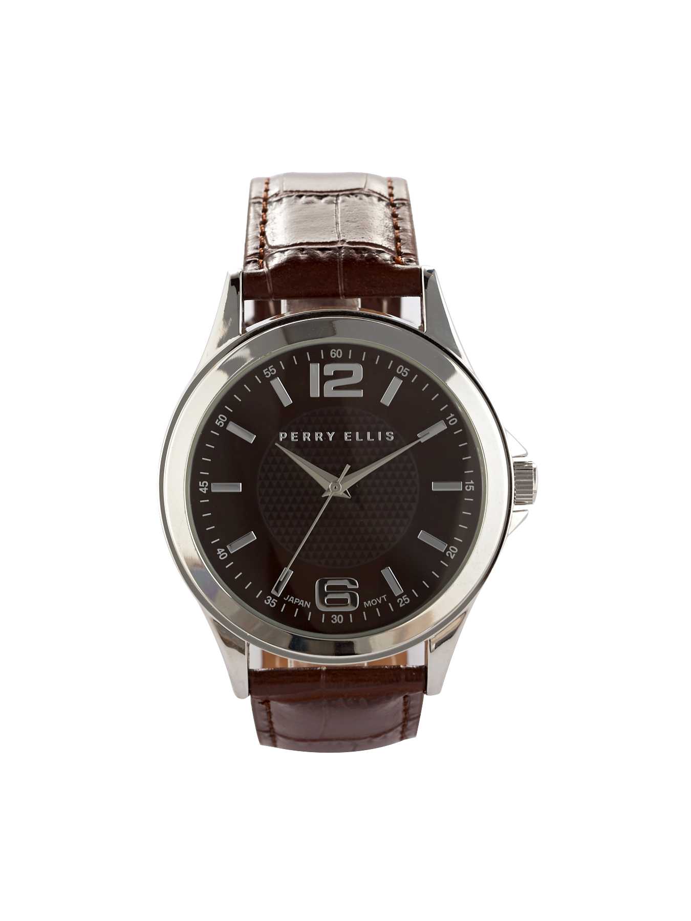 Perry Ellis Croc Strap Watch