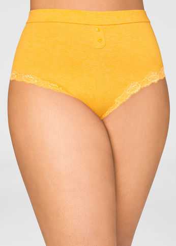 Lace Trim Boyleg Panty