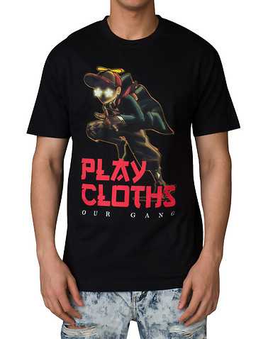PLAY CLOTHS MENS Black Clothing / Tops 3X