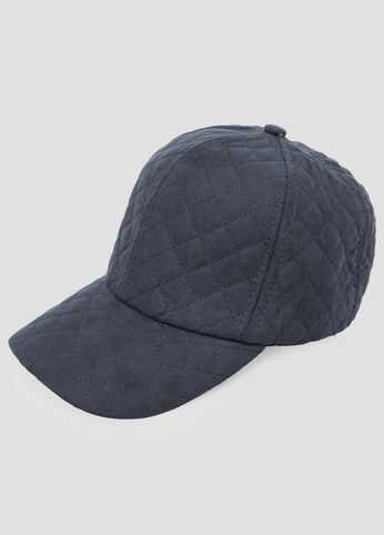 Microsuede Stitched Baseball Hat