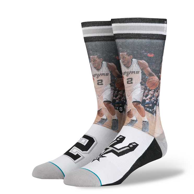 Stance Kawhi Leonard GRY M NBA Future Legends Socks