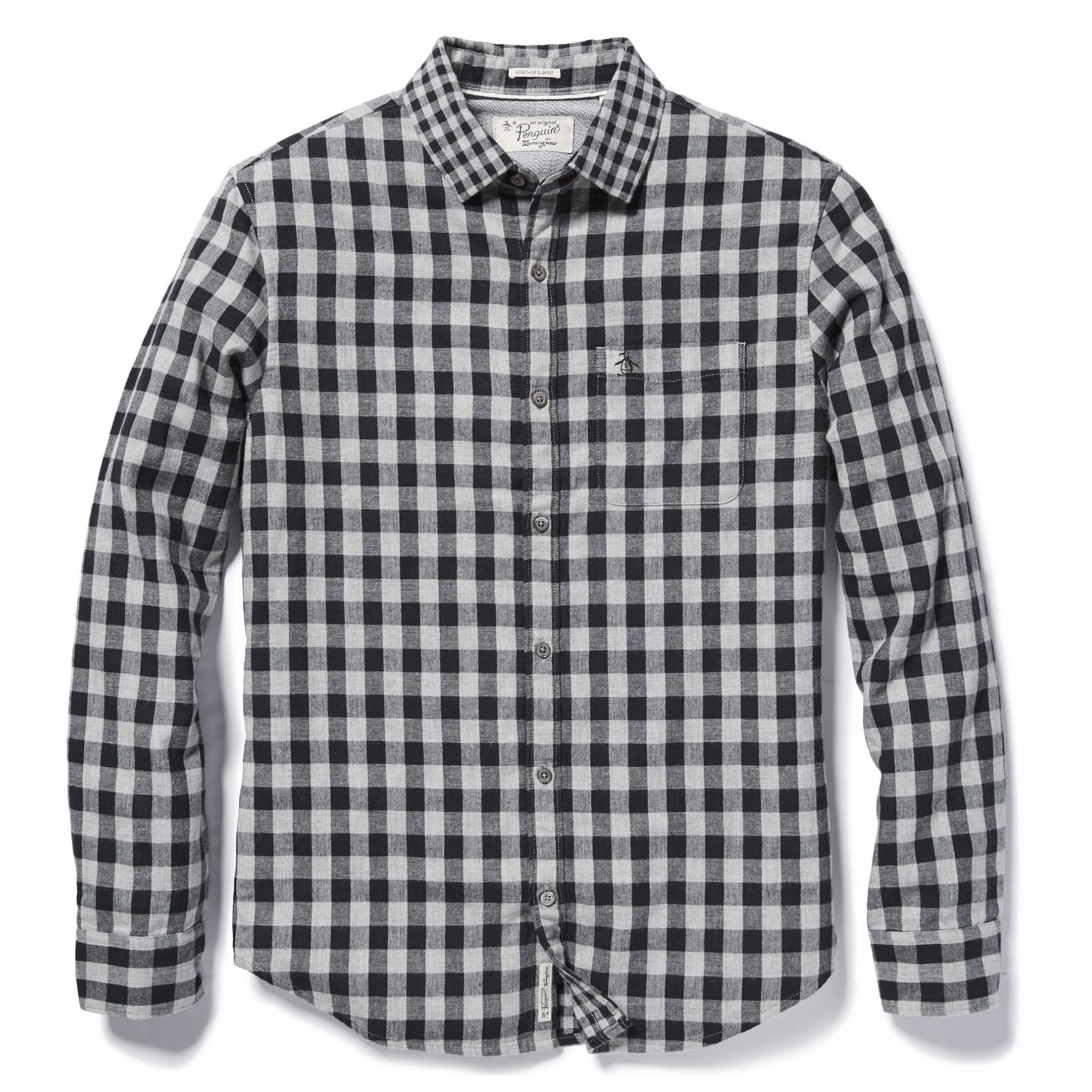 Original Penguin DOUBLE WEAVE GINGHAM SHIRT