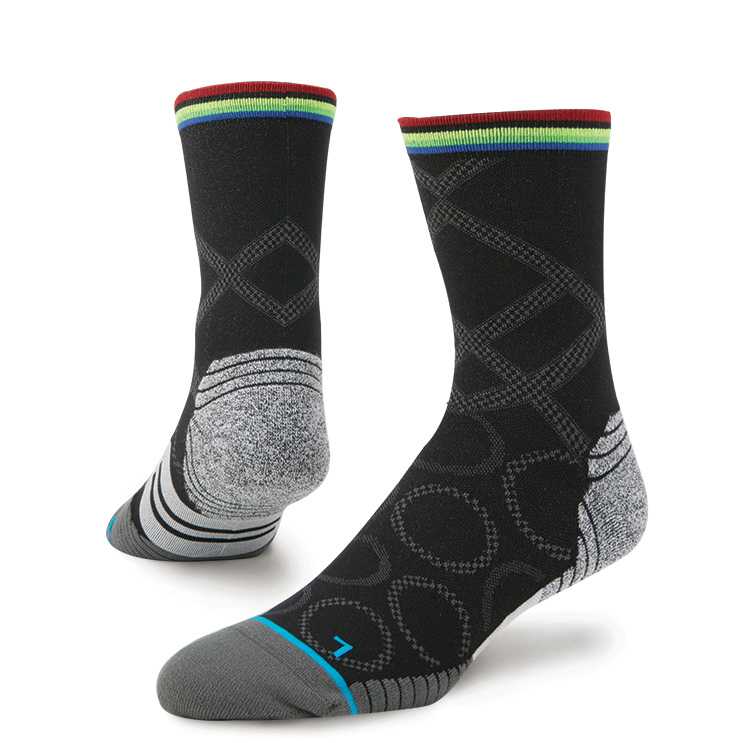 Stance Rings Crew fusion run Socks