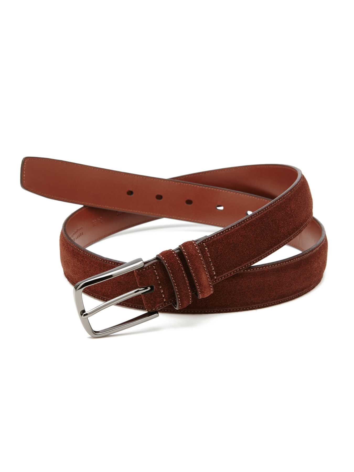 Perry Ellis Suede Belt