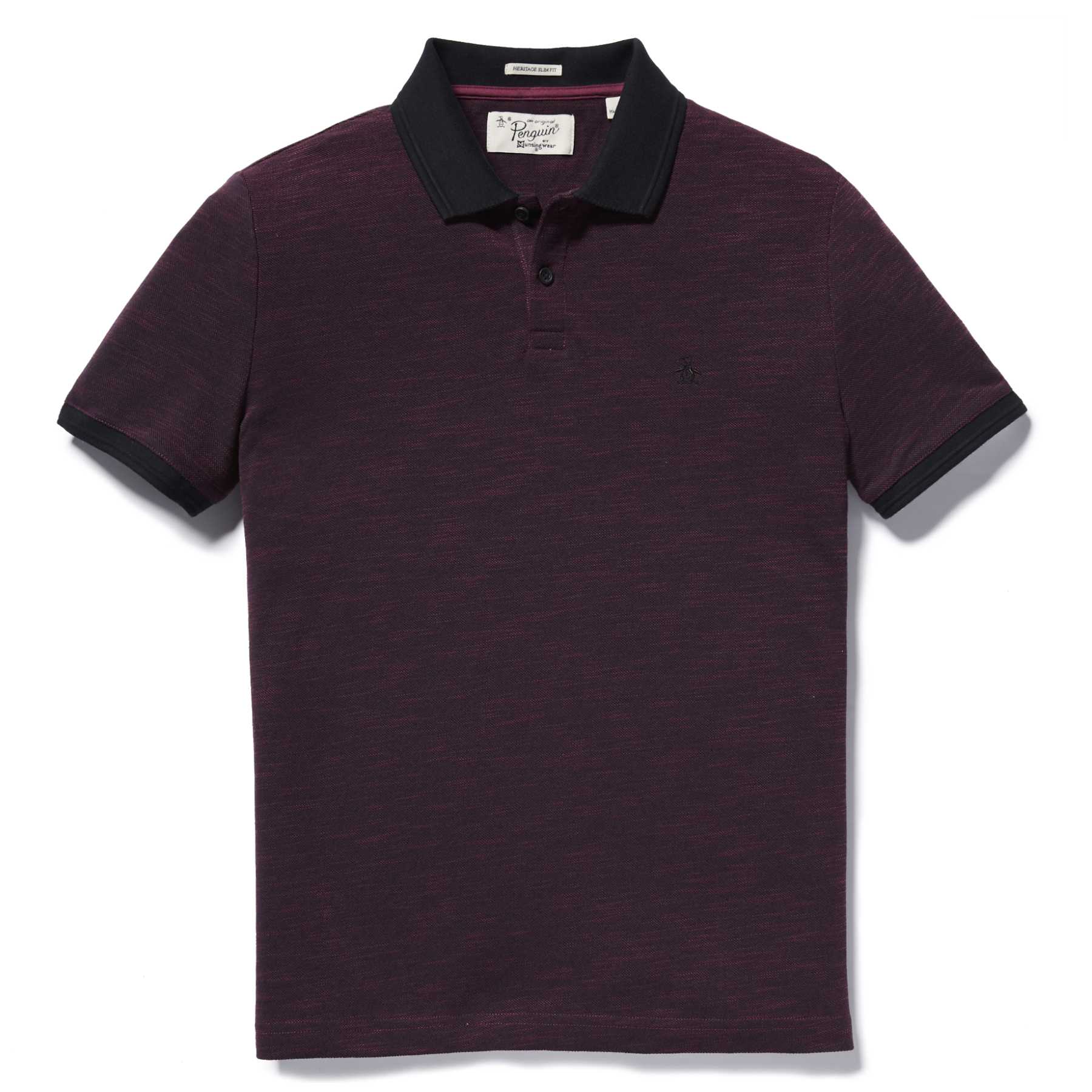 Original Penguin SPACE DYE PIQUE WINSTON POLO