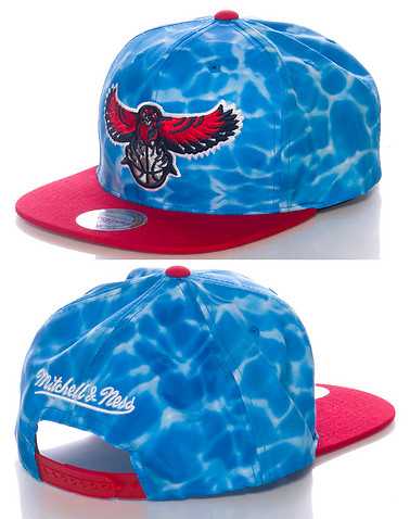 MITCHELL AND NESS MENS Medium Blue Accessories / Caps Snapback ONES
