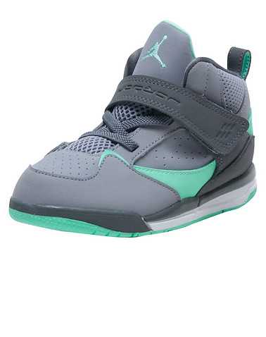 JORDAN GIRLS Grey Footwear / Sneakers