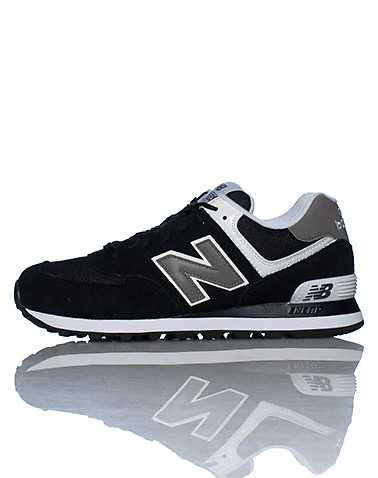 NEW BALANCE MENS Black Footwear / Sneakers
