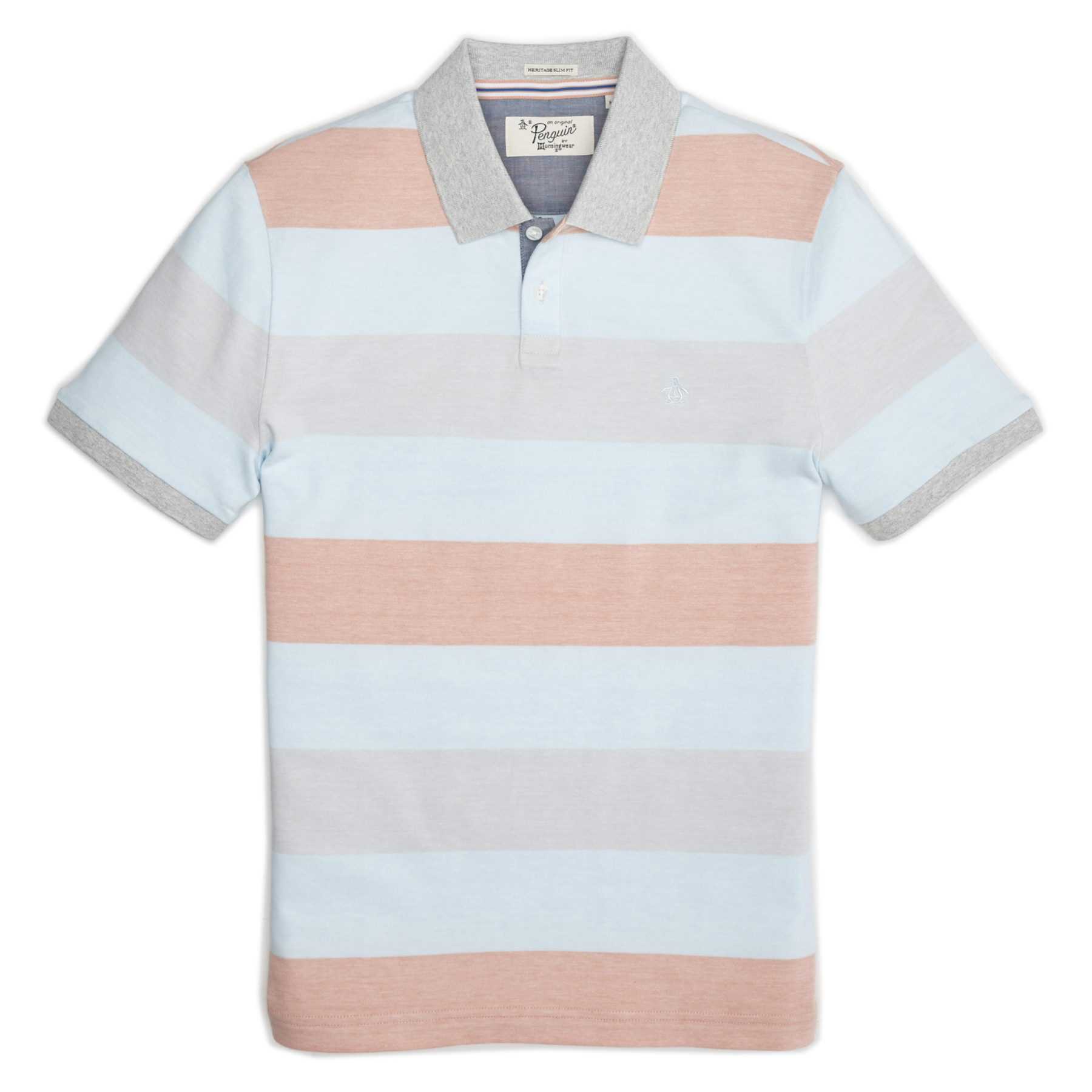 Original Penguin BIRDSEYE COLOR BLOCK POLO