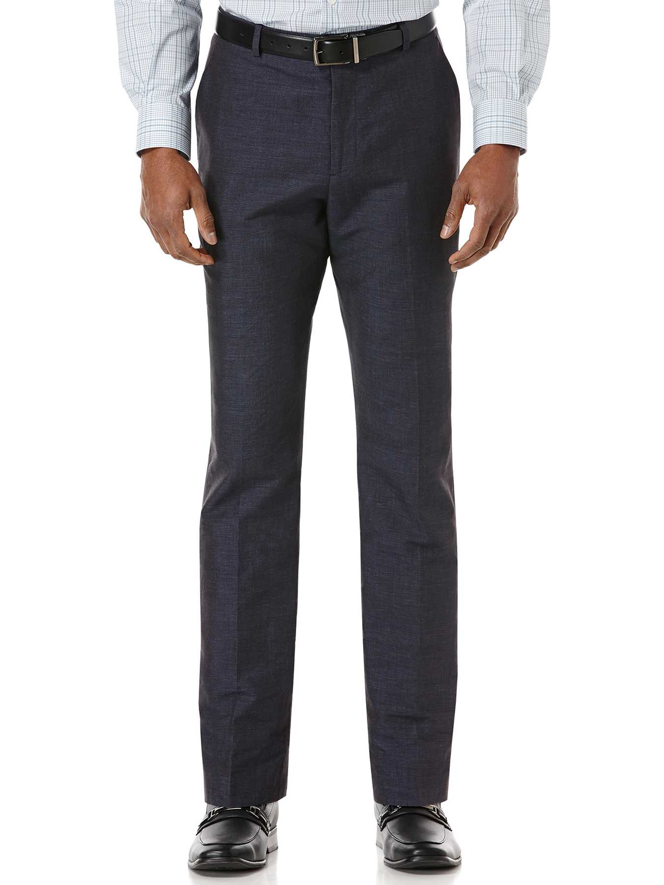 Perry Ellis Slim Fit Linen Suit Pant