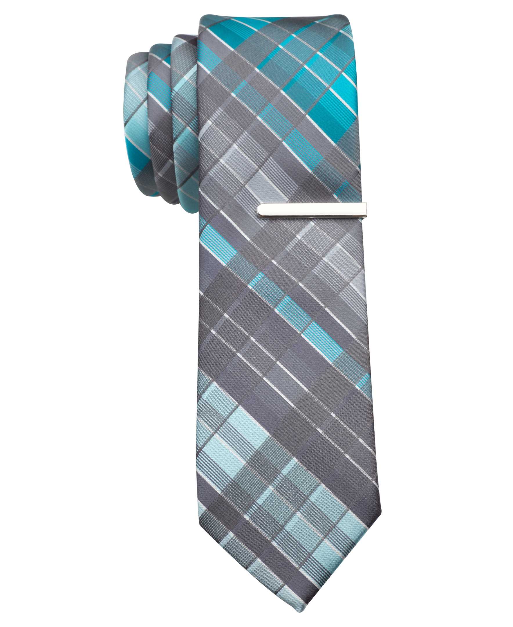 Perry Ellis Presa Plaid Tie