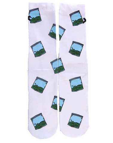 ODD SOX MENS White Accessories / Socks One Size