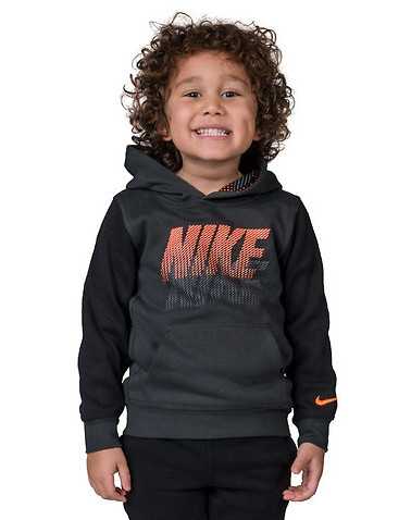 NIKE BOYS Black Clothing / Pullover Hoodies L / 6